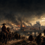 Seventeenth Century War Torn Cityscape 150x150