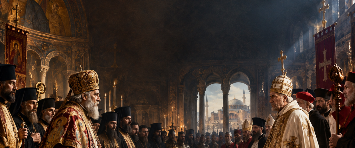 East and West at the Sacred Council 1200x500