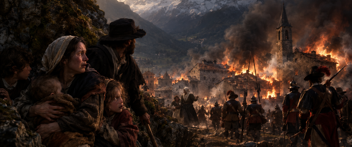 Mountain Village Under Siege 1200x500