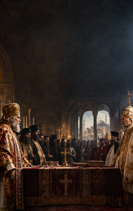 East and West at the Sacred Council