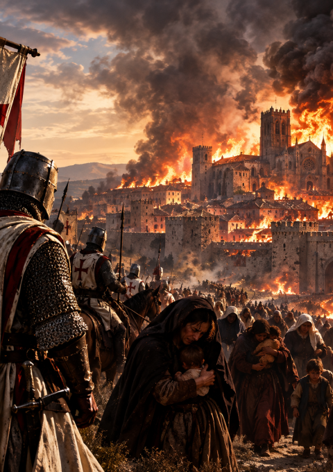 crusaders-burning-city